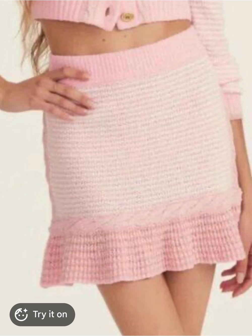 NWT Love Shack Fancy Heiress Mini Skirt